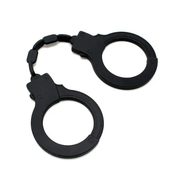 BondagePlay Silicone Toy Handcuffs Rimba Black BondagePlay Silicone Toy Handcuffs Rimba Black