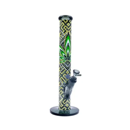 Fire-Flow x Black Leaf - Glass Bong Leaves #34 - 40cm