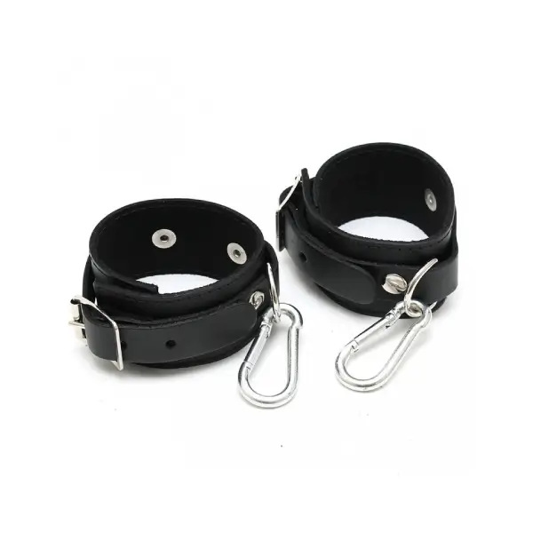 Handcuffs small 4 cm wide Rimba Black Handcuffs small 4 cm wide Rimba Black