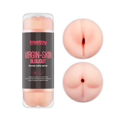 LoveToy Virgin-Skin Blowout Double Side Stroker Vagina and Ass LoveToy Virgin-Skin Blowout Double Side Stroker Vagina and Ass
